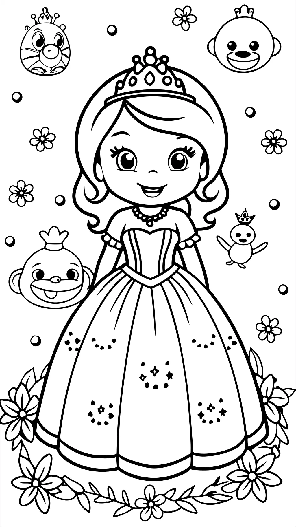 princess sofia coloring pages